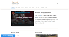 Desktop Screenshot of goldenbridgesschool.org